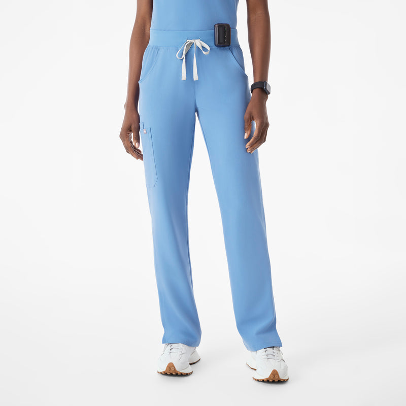 Kade Straight-Leg Scrub Trousers™ in Ceil Blue